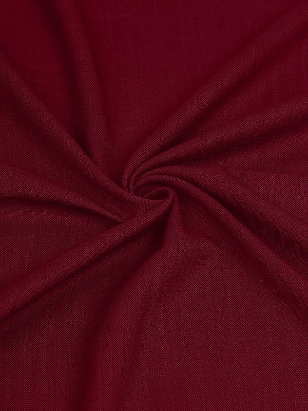 Льняная ткань 190 г/м², 140 см / 2 метра, TBY.Li.1002.40, 40 бордо