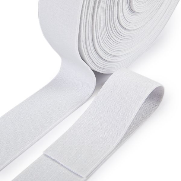 Резинка башмачная 48.0 мм / 20 метров, белый, Gamma 8с723