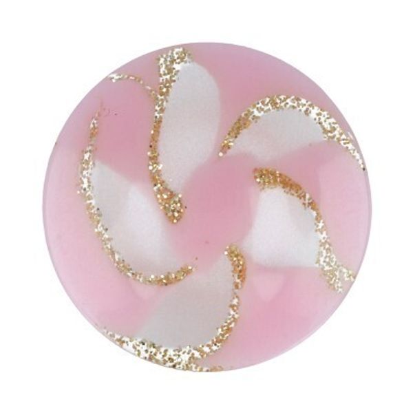 Пуговицы на ножке костюмные 24 мм, 36 шт, D372 розовый, Gamma VS 0021