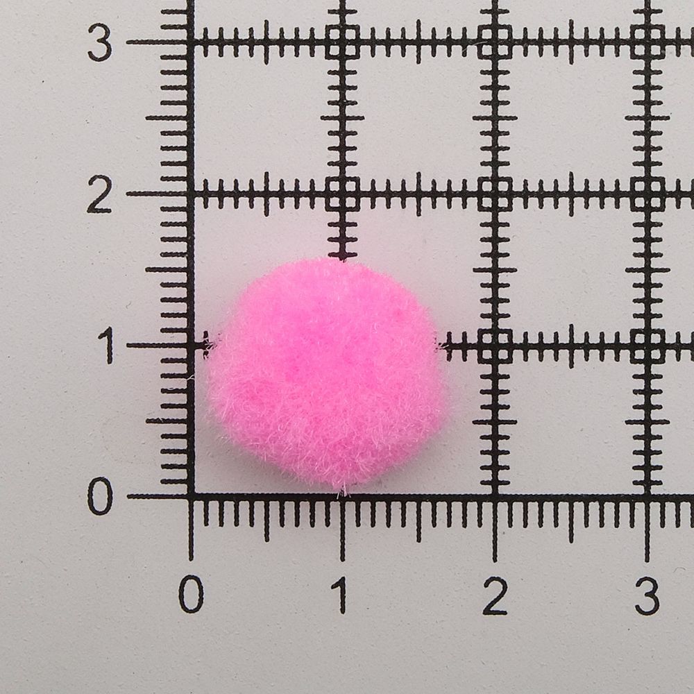 Помпоны декоративные 15мм, 50 шт, Astra&Craft (PA-004 розовый)