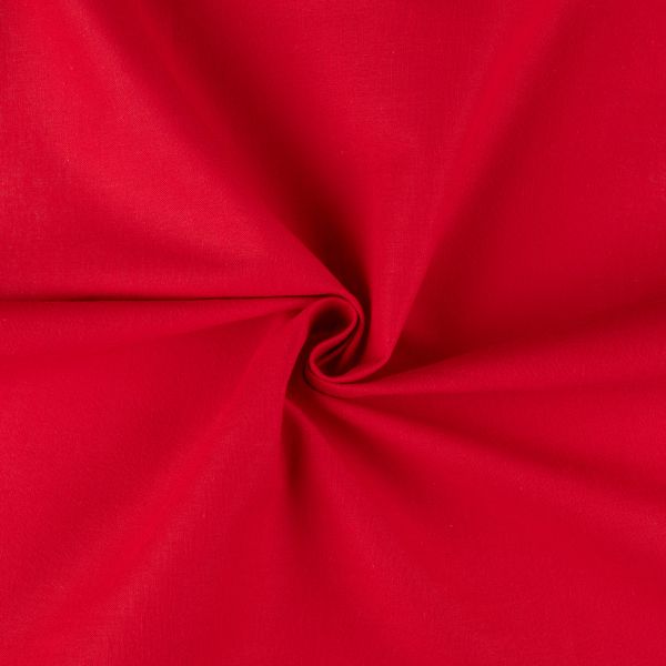 Ткань хлопок 140 г/м², 50х50 см, 033 красный, Gamma