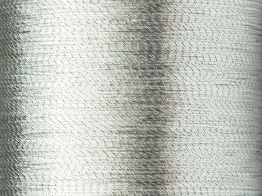 Нитки вышивальные металлизированные Madeira Metallic №40, 200 м, цв. Alu, 9842, 5 катушек