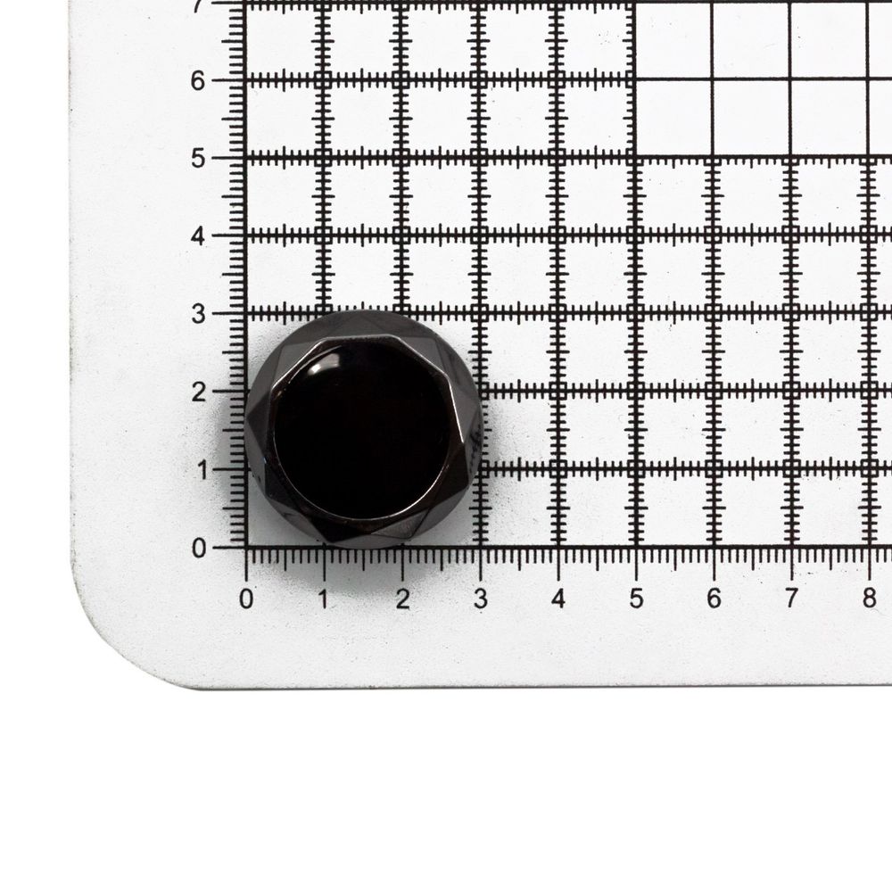 Пуговицы на ножке 48L (30мм) (Blk/Pewter (черный/черный никель)), 72 шт