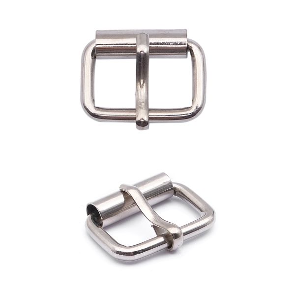 Пряжка ременная металл 20 мм (внешн. 25х20 мм), 100 шт, никель