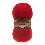 Пряжа Alize (Ализе) Angora Gold Simli / уп.5 мот. по 100 г, 500м, 106 красный A