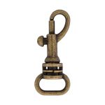 Карабин металл 10.0 мм (14х32 мм), цв.бронза, 20 шт