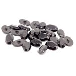 Пуговицы на ножке (3.01-895-38) (черный), 20 шт