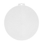 Канва пластиковая ⌀15 см, 10 шт, 100% полиэтилен, круг большой, Gamma KPL-02