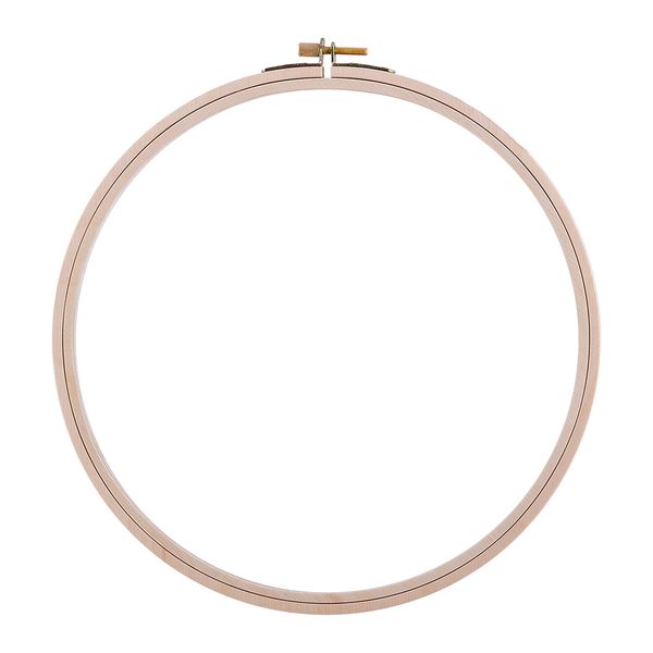 Пяльцы круглые деревянные ⌀240 мм, 3 шт, Gamma PRS