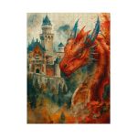 Пазл деревянный 500 элементов, PZLD-009 Век дракона, Фрея