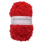 Пряжа Пехорка Буклированная / уп.5 мот. по 200 г, 220 м, 88 красный мак