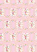 Ткань для пэчворка Peppy Весенний этюд, рулон 112 см / 5 метров, ВЭ-09 розовый, Peppy