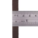 Тесьма (лента) киперная 10 мм / 50 метров, 2 г/м, 100% полиэфир, 11 шоколад