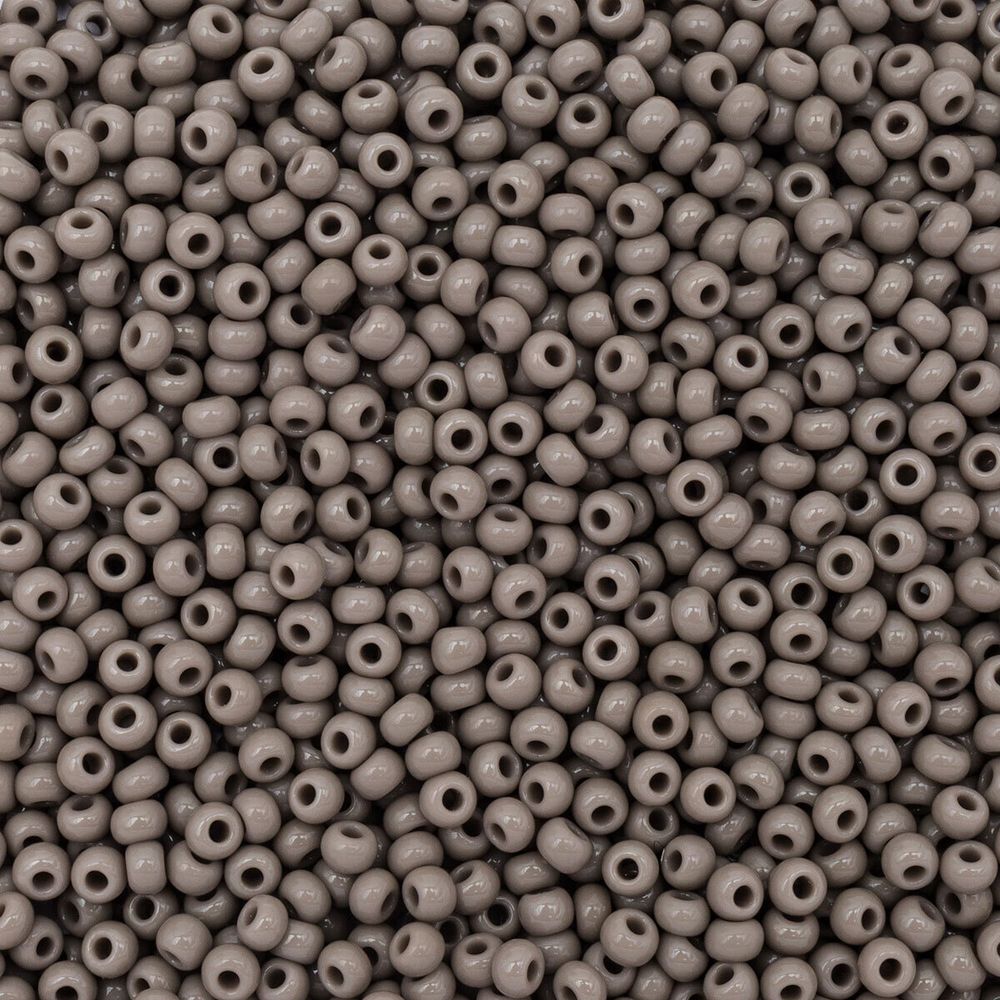 Бисер Preciosa непрозрачный, 10/0 (43020), круг. отв., 500 г