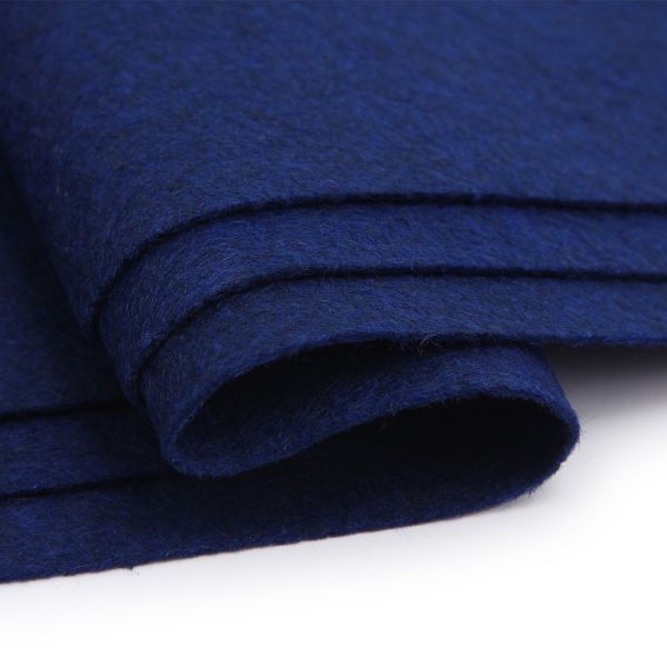 Фетр листовой мягкий 1.0 мм, 170гр, 20х30см, 10 шт/упак Astra&Craft (AF869 чернильный)