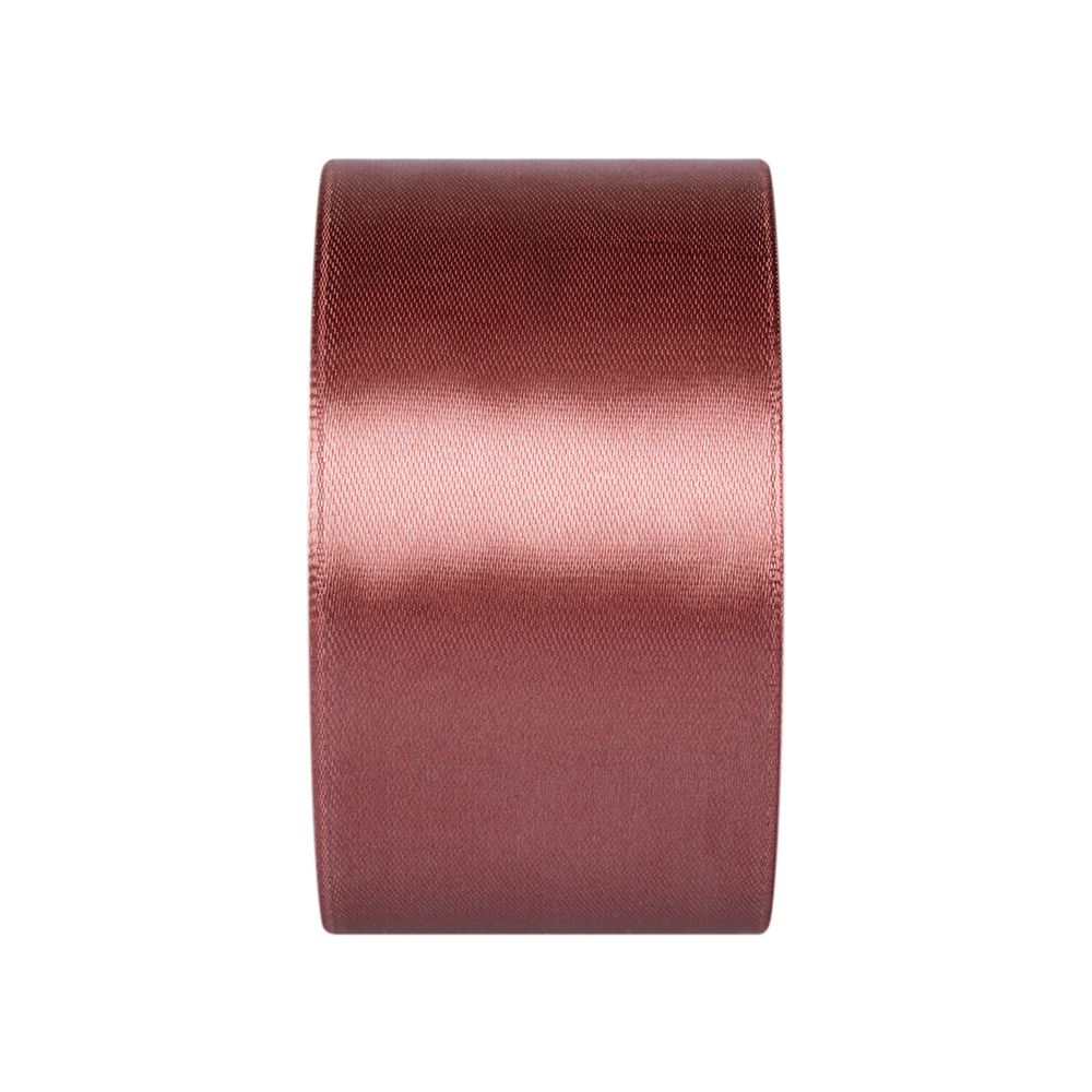 Лента атласная 1-сторонняя 50.0 мм / 33±2 метра, 147 грязно-розовый, Gamma