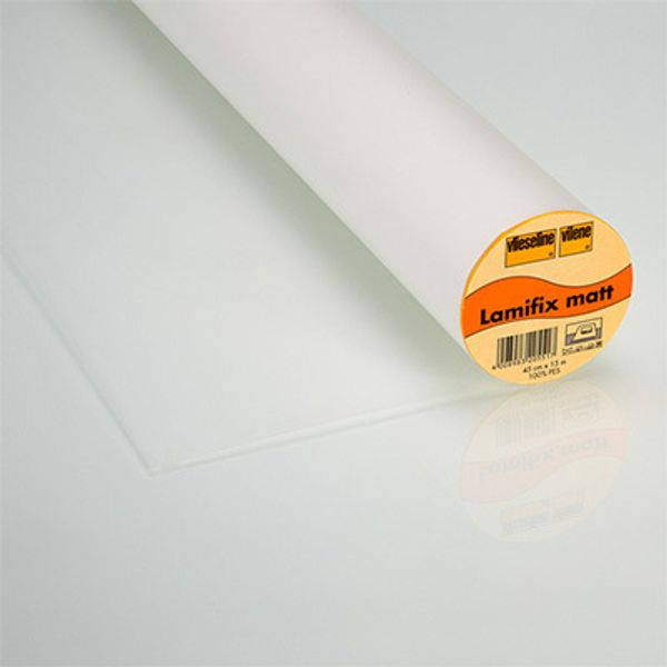 Флизелин для ламинирования матовый 93 г/м², 45 см / рул. 15 метров, прозрачный, Freudenberg Lamifix