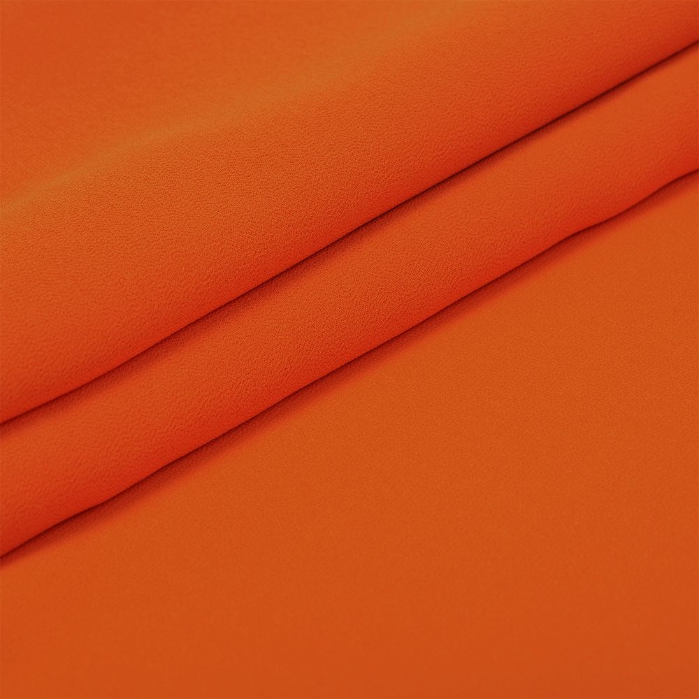 Креп шифон 105 г/м², шир. 150 см / 35 метров, TBY.8021-191, цв.191 мандарин /TOS/