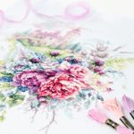 Набор для вышивания нитками Чудесная игла 101-210, Замок мечты, 27х38 см