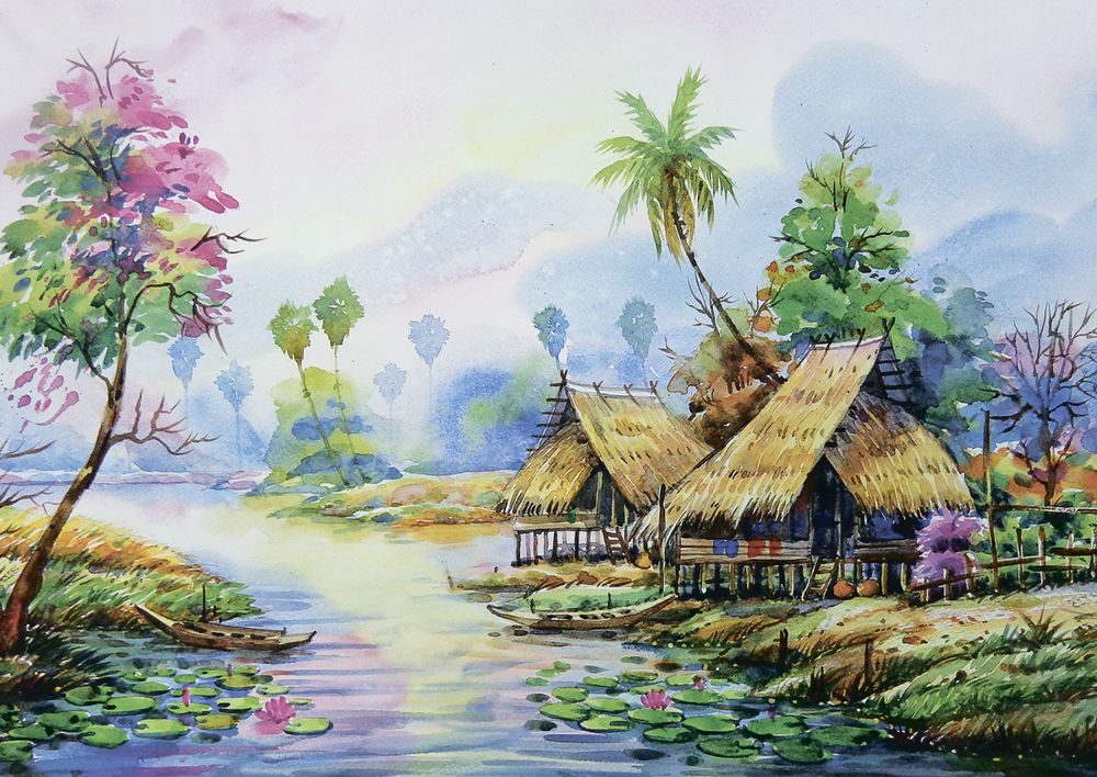 Пазл 1000 элементов, Солнечная даль, Фрея PZL-1000/31