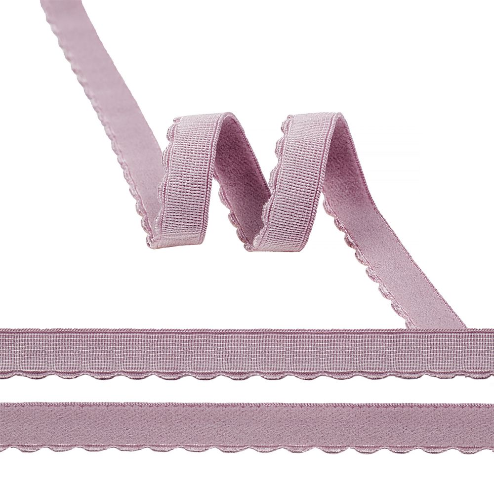 Резинка бельевая (отделочная) становая 12.0 мм / 50 метров, ЕТ1 морской туман L620