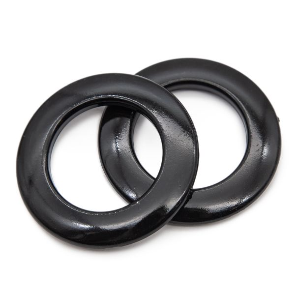 Люверсы шторные ⌀35 мм, черный, 09, Belladonna, 10 шт