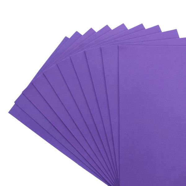 Фоамиран EVA-1010, 10 шт, 20х30 см, 1 мм., Astra&Craft (ZK-030/BK023 фиолетовый)