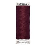Нитки универсальные Gutermann Sew-all 100 (200 метров), 5 кат. | 369 винный