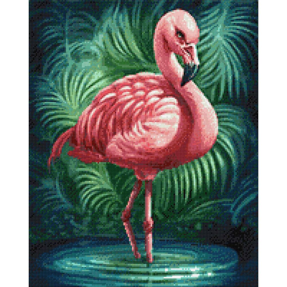 Гранни, Тропический фламинго 40х50 см