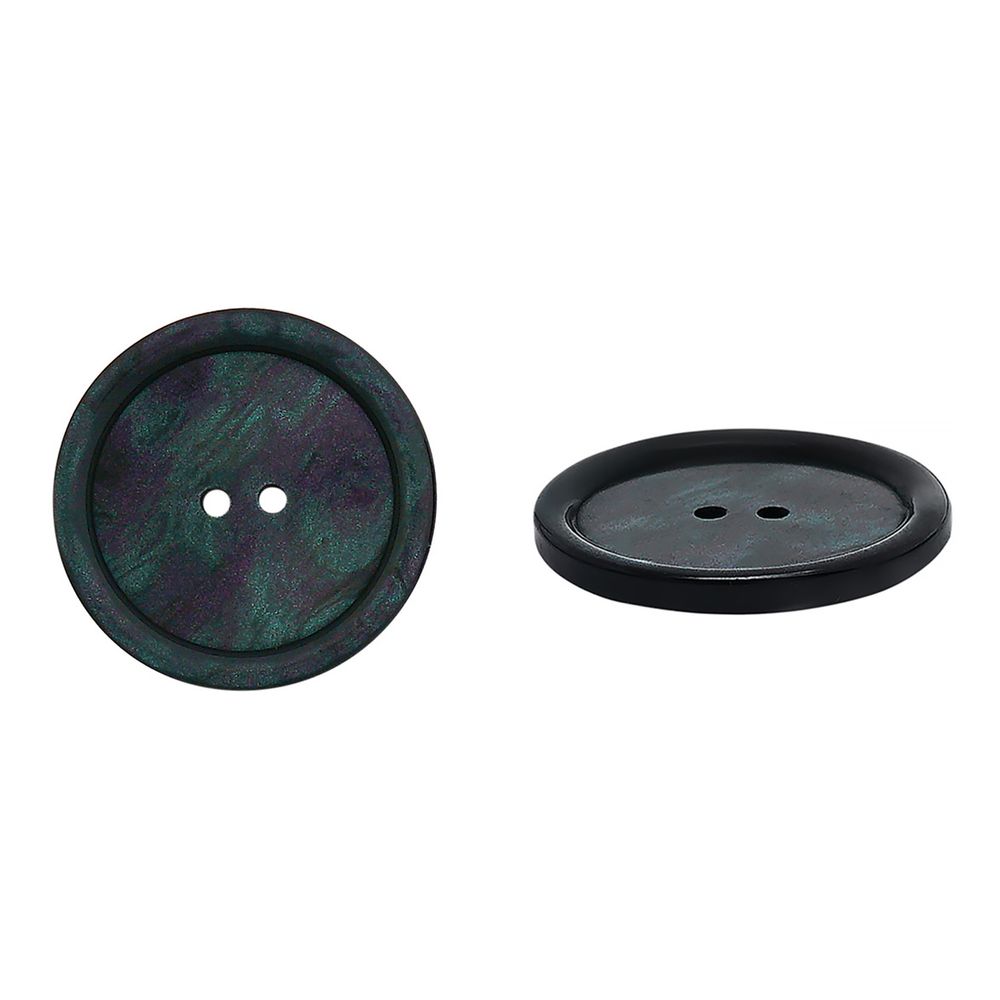 Пуговицы 2 прокола 48L (30мм), пластик (col.03 темно-синий), CB_3685, 36 шт