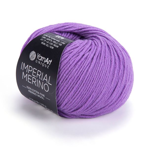 Пряжа YarnArt (ЯрнАрт) Imperial Merino / уп.10 мот. по 50 г, 100 м, 3321 сиреневый