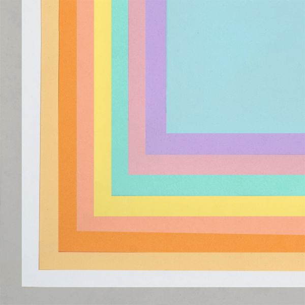 Фоамиран (набор) 1 мм ассорти №2 50х50 см, уп. 10 шт