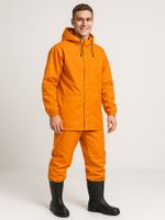 Оксфорд 200D PU1000 78 г/м², 150 см / 10 метров, ОКС.TBY200D.580.10, 580 неон оранжевый