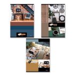 Тетрадь ученическая общая, твин лак, A4 80 л. на скобе 65 г/м², белизна 100%, 6 шт, клетка, 000460 Стильный офис, Светоч 80ТСК4_8_2_1