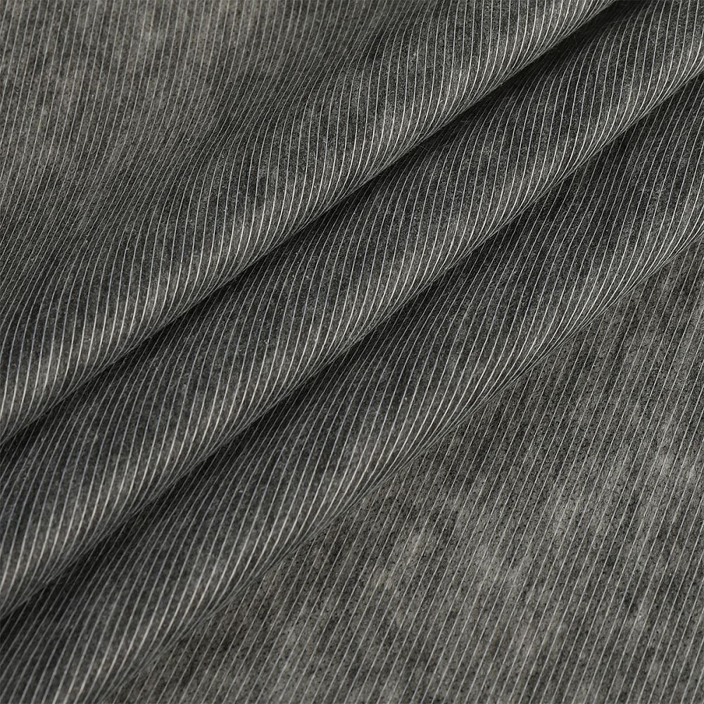 Флизелин клеевой точечный нитепрошивной 44 г/м², цв.серый, шир.90см, 100м