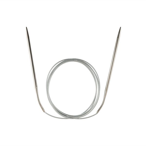 Спицы круговые металл ⌀3,5 мм, 200 см, с металлической леской, Gamma MKX
