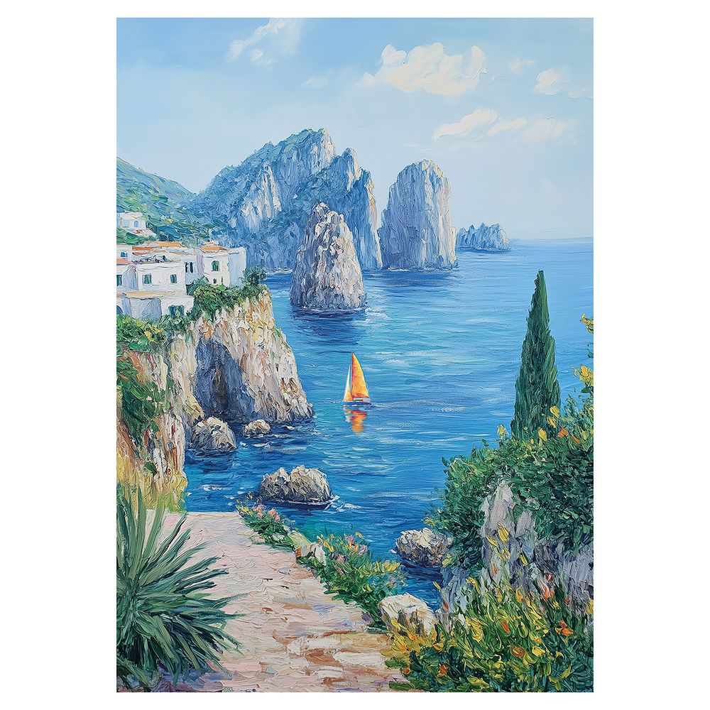 Пазл. Премиальная коллекция 1000 элементов, TOP-PZL-1000/03 На острове Капри, Фрея