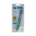 Ручка шариковая автоматическая Carioca 10в1, 1 мм, 10 цв, The original 41500