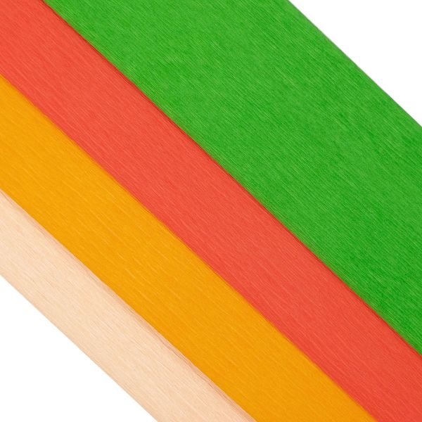 Бумага креповая 50х200 см, 35 г/м², 4 цвета Ассорти 2 Astra&Craft