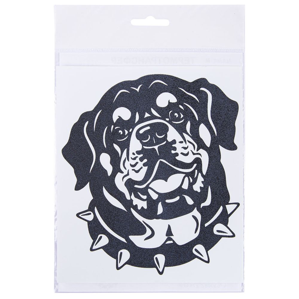 Термоаппликация Термотрансфер M №06, 1 шт, M-617 Собака 14х16 см, Gamma