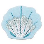 Термоаппликация Ракушка, 3.8х4.5см, Hobby&Pro