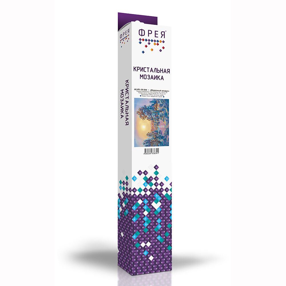 Алмазная (кристальная) мозаика Фрея, Морозный воздух, 54х38 см