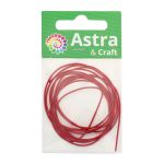 Канитель жесткая Красный 1 мм, 5±0,1г