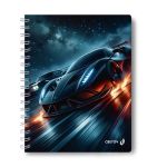 Тетрадь ученическая общая, A5 48 л. на гребне 65 г/м², белизна 100 %, 8 шт, клетка, 01175 МИКС - У руля, Светоч Т107