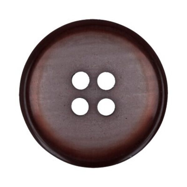 Пуговицы 4 прокола костюмные 15 мм, 24 шт, D864 т.бордовый, Gamma RIO 0015