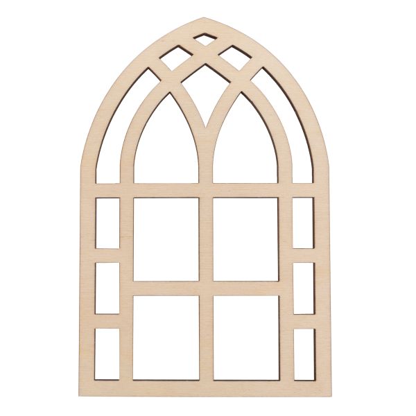 Заготовка из фанеры Заготовка из фанеры 27х17.7х0.4 см, Окно, Mr.Carving, БА-76