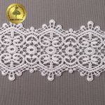 Кружево гипюр (плетёное) 105 мм / 13.71 метров, TBY.16G16014, цв.1 белый