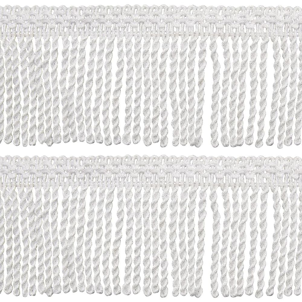 Бахрома отделочная 70.0 мм / 25 метров, 001 белый