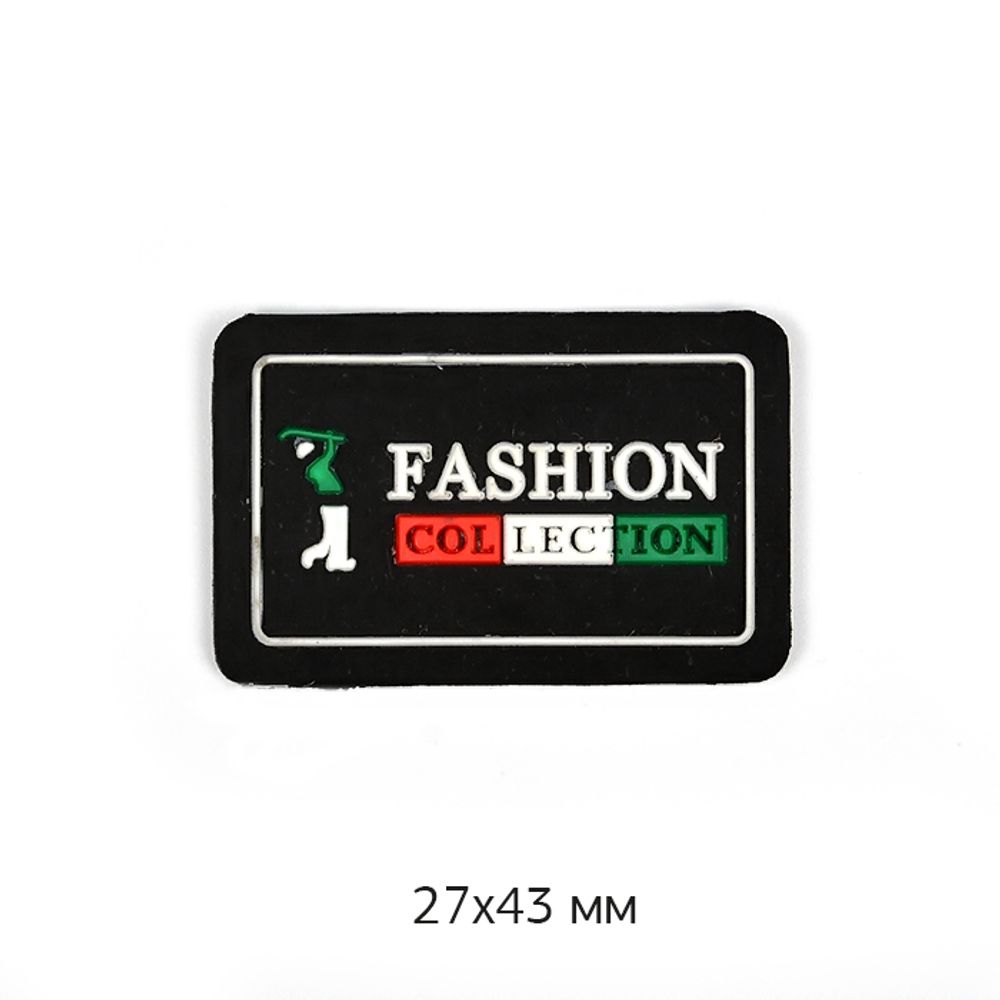 Аппликация пришивная FASHION SHEV.12 2,5х4,3см цв.мульти, 20 шт