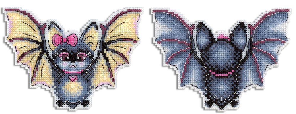 Набор для вышивания нитками МП Студия (Жар-птица), Летучая леди, 9х12 см